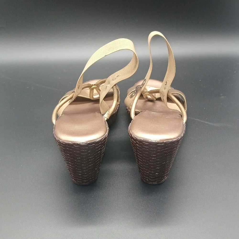 Italian Shoemaker Strappy Wedge Heels​​​